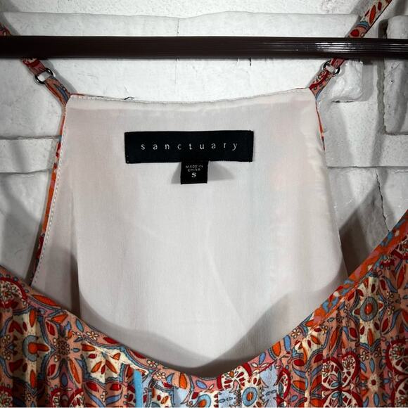 Sanctuary Spring Fling Camisole Dress in Vintage Patchwork Size Small - Picture 5 of 9